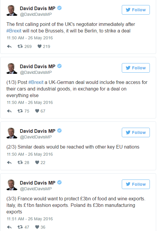 David Davis Tweets